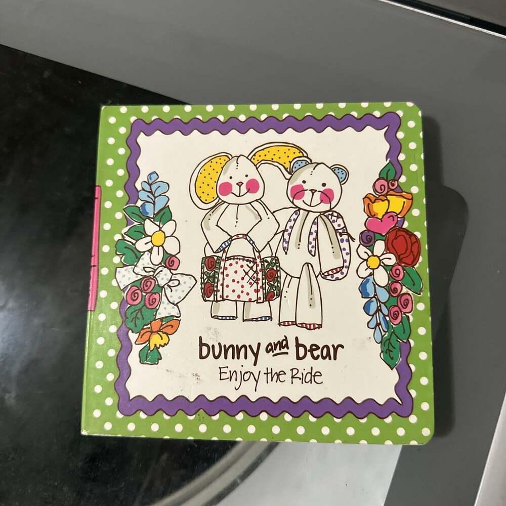 Vera Bradley board book Bunny and Bear, Enjoy the Ride baby toddler child gift